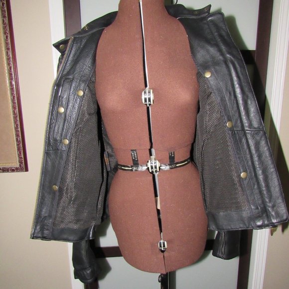 WOMEN'S WILLIE G HARLEY DAVIDSON LEATHER JACKET SIZE W/M - Picture 10 of 16